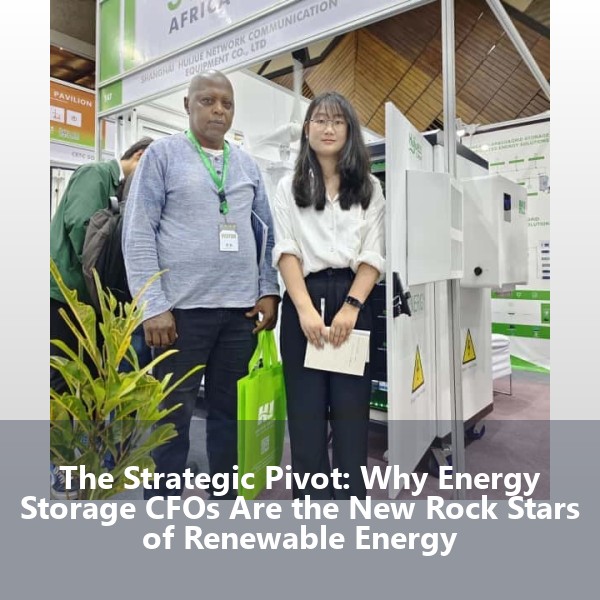 The Strategic Pivot: Why Energy Storage CFOs Are the New Rock Stars of Renewable Energy